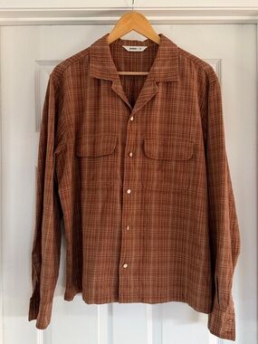 3sixteen Plaid Casual Button-Down Shirt